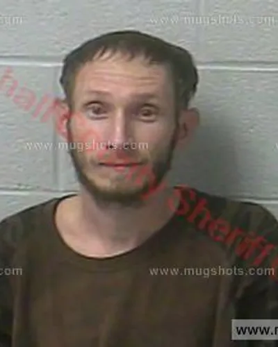 Booking photo of Dustin Mark Vaughn, Marshall County, Nov 12, 2017