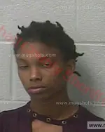 Booking photo of Pashen Cierra Murphy, Marshall County, Oct 14, 2017