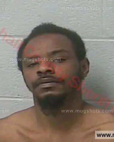 Booking photo of Eric Jordan Harris, Marshall County, Apr 3, 2016