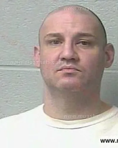 Booking photo of Brad Bowen, Marshall County, May 12, 2019