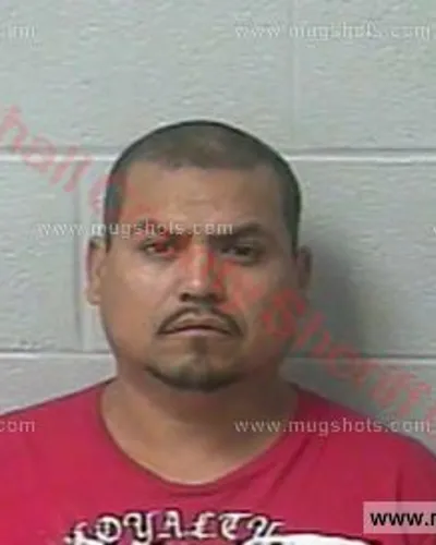 Booking photo of Bernardo Alvarado, Marshall County, Jul 2, 2016