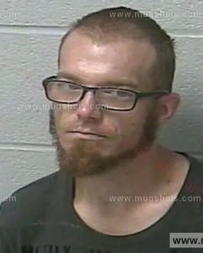 Booking photo of Kristopher Hoover, Marshall County, May 18, 2019