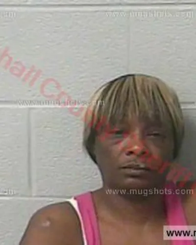 Booking photo of Nancy Gentry, Marshall County, Feb 23, 2016