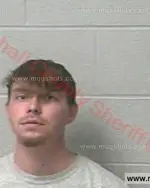 Booking photo of Justin Randall Lee Barron, Marshall County, Jan 18, 2018