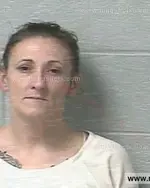 Booking photo of Crystal Nicole Russell, Marshall County, Feb 14, 2020