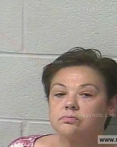 Booking photo of Stephanie Hudson, Marshall County, Mar 15, 2019