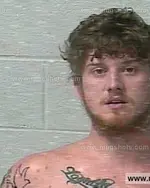 Booking photo of Matthew Caleb Estes, Marshall County, May 23, 2020