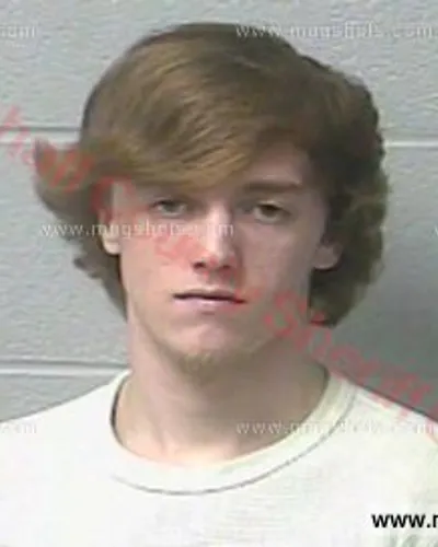 Booking photo of Justin Goatz, Marshall County, Dec 22, 2016