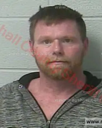 Booking photo of Marty Harris, Marshall County, Apr 8, 2018