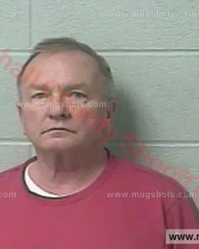 Booking photo of Jerry Corbitt Franklin, Marshall County, May 17, 2018