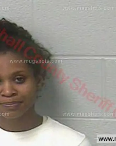 Booking photo of Candace Reshawn Diggins, Marshall County, Mar 27, 2018