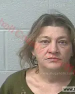 Booking photo of Eva Marie Gunnel, Marshall County, Feb 3, 2017