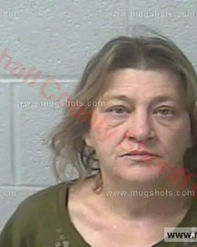 Booking photo of Eva Gunnel, Marshall County, Feb 3, 2017