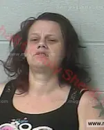 Booking photo of Jessicia Marie Sonnier, Marshall County, Mar 8, 2018