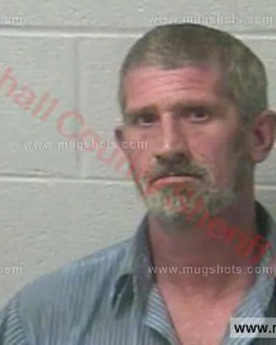 Booking photo of Mark Layton, Marshall County, Feb 24, 2017