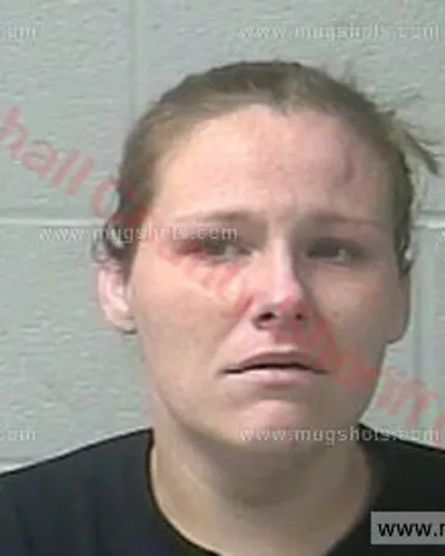 Booking photo of Alicia Nichols, Marshall County, Nov 7, 2016