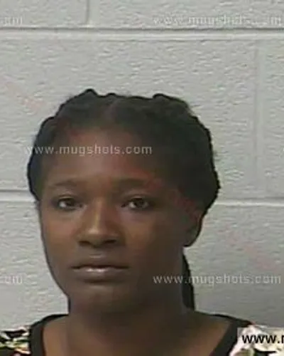 Booking photo of Tenisha Horton, Marshall County, May 24, 2019