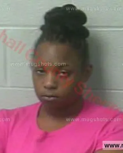 Booking photo of EBONY A PETTIGREW, Marshall County, Jan 17, 2017
