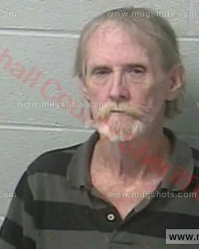 Booking photo of Phillip Dennison Bowden, Marshall County, Aug 19, 2017