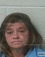 Booking photo of Tina Arlene Livigne, Marshall County, Oct 13, 2019