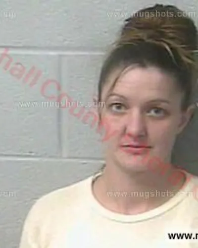Booking photo of Tiffany Fennell, Marshall County, Nov 9, 2016