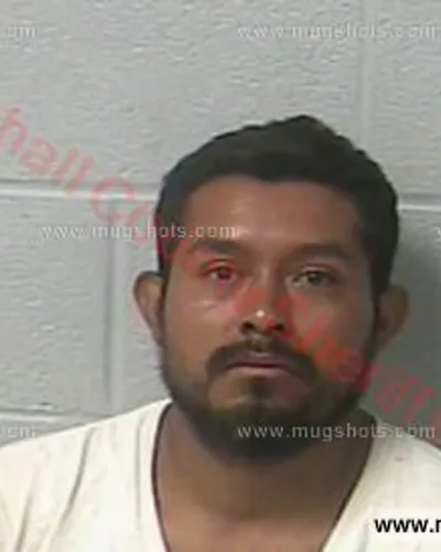 Booking photo of Andersy Diaz, Marshall County, Aug 6, 2017