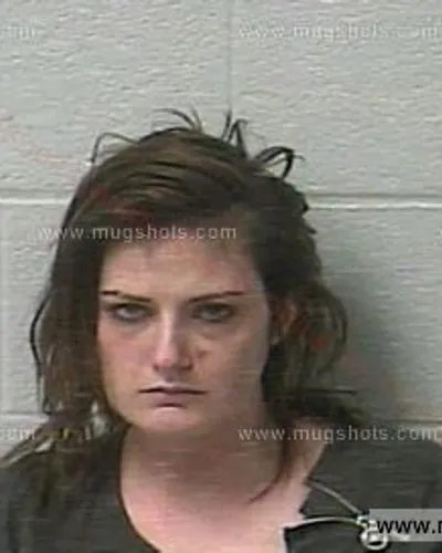 Booking photo of Holly Phillips, Marshall County, Feb 29, 2020