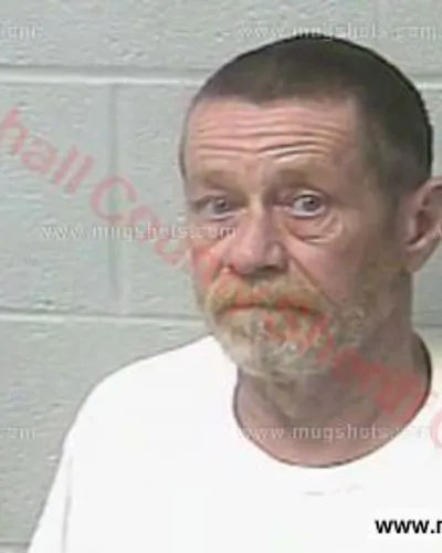 Booking photo of Richard Grimes, Marshall County, Feb 9, 2017