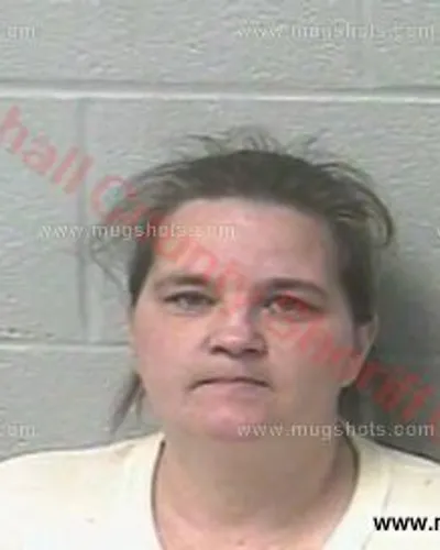 Booking photo of Polly Annette Wiser, Marshall County, Mar 7, 2017