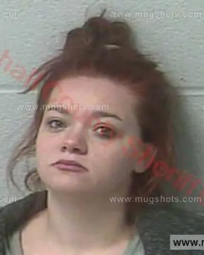 Booking photo of Samantha Brooks, Marshall County, Feb 28, 2016