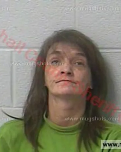 Booking photo of Connie Darlene Rogers, Marshall County, Apr 9, 2018