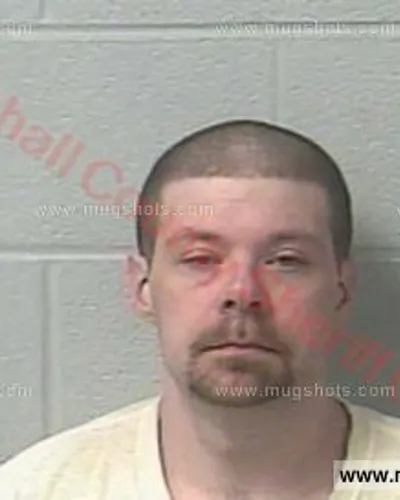 Booking photo of Timothy Richard Jeffreys, Marshall County, Aug 2, 2016