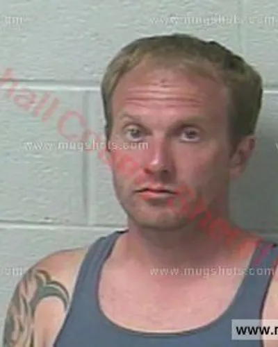 Booking photo of Trevor Cayce, Marshall County, Jun 3, 2018