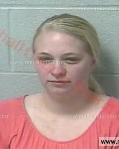 Booking photo of Samantha Mcgill, Marshall County, May 24, 2017