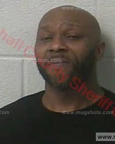 Booking photo of Reginald Davidson, Marshall County, Dec 31, 2016