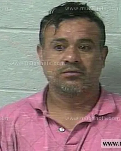 Booking photo of Osvaldo Navarro, Marshall County, May 31, 2020