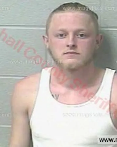 Booking photo of Dathan Thomas Lafate Achord, Marshall County, Dec 29, 2017