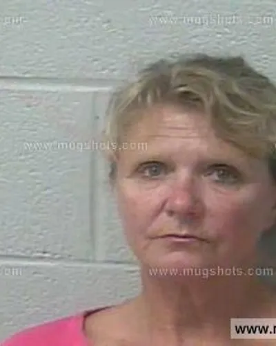 Booking photo of Barbara Heller, Marshall County, May 14, 2019