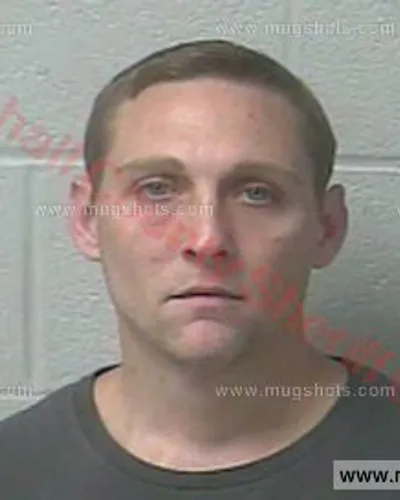 Booking photo of Justin Dunn, Marshall County, Apr 16, 2016