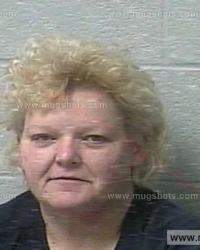 Booking photo of Tina Blalock, Marshall County, Mar 9, 2020