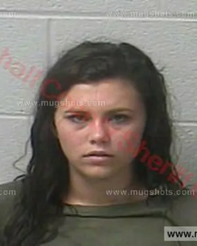 Booking photo of Danielle Nicole Waldrop, Marshall County, Jul 8, 2018