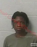 Booking photo of APRIL Danielle WOODS, Marshall County, Aug 13, 2017