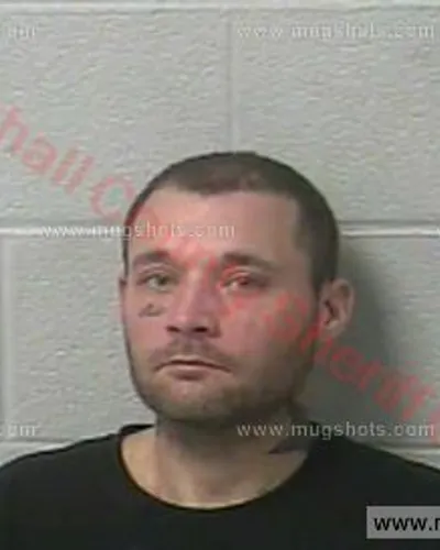 Booking photo of Aaron Scott Venable, Marshall County, Jan 3, 2018