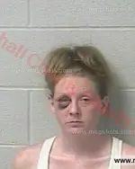 Booking photo of Ashley Amanda Mcclure, Marshall County, Apr 19, 2017