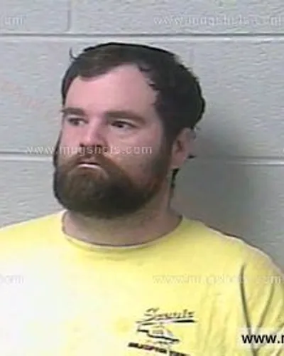 Booking photo of Jayson David Hoover, Marshall County, May 1, 2019