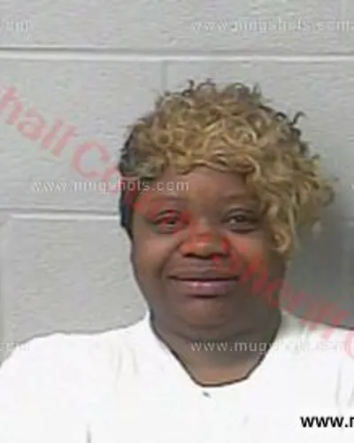 Booking photo of Shevone Harris, Marshall County, Dec 14, 2016