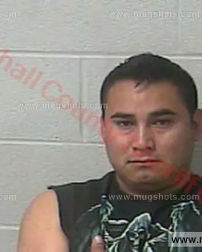 Booking photo of Sergio Hernandez, Marshall County, Jan 23, 2017