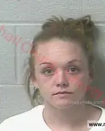 Booking photo of Ginny Lynn Keel, Marshall County, May 26, 2016