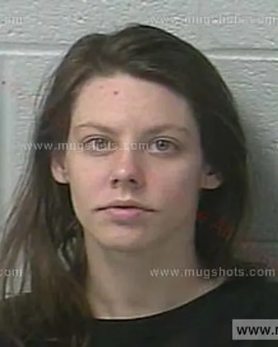 Booking photo of Megan Leann Walker, Marshall County, Apr 19, 2019