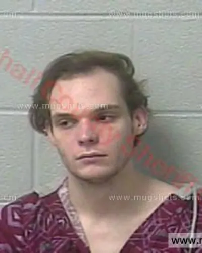 Booking photo of Chase Calder Hamlin, Marshall County, Jan 12, 2018